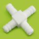 RACCORDO IN PTFE A CROCE 8 MM